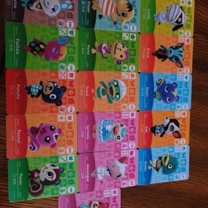 Animal crossing amiibo cards